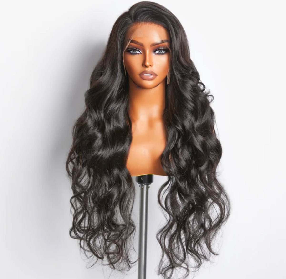 Hidden Passion Creations HD 13x6 Full Frontal Lace Wig – Body Wave, 200% Density