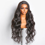 Hidden Passion Creations HD 13x6 Full Frontal Lace Wig – Body Wave, 200% Density
