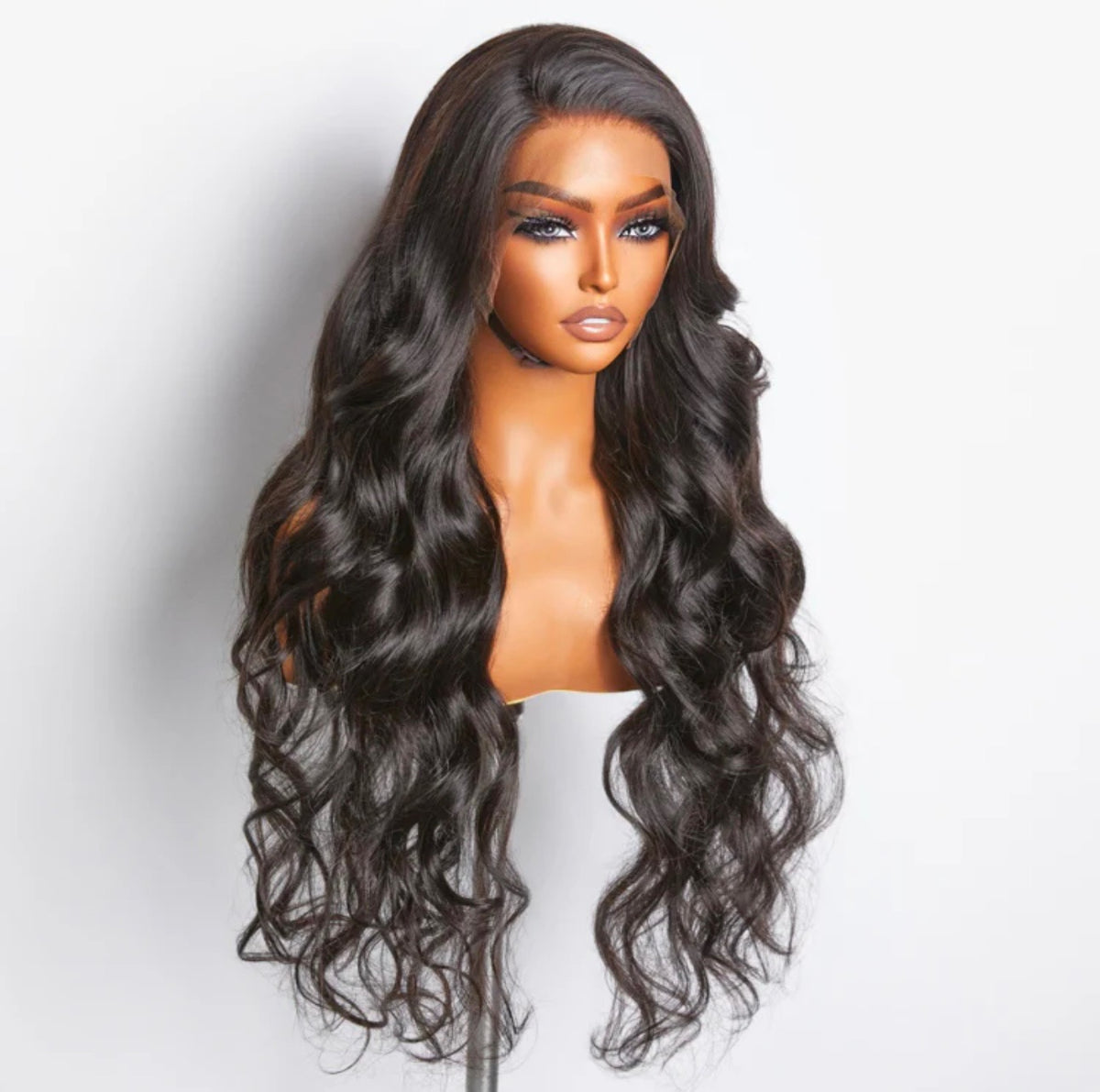 Hidden Passion Creations HD 13x6 Full Frontal Lace Wig – Body Wave, 200% Density