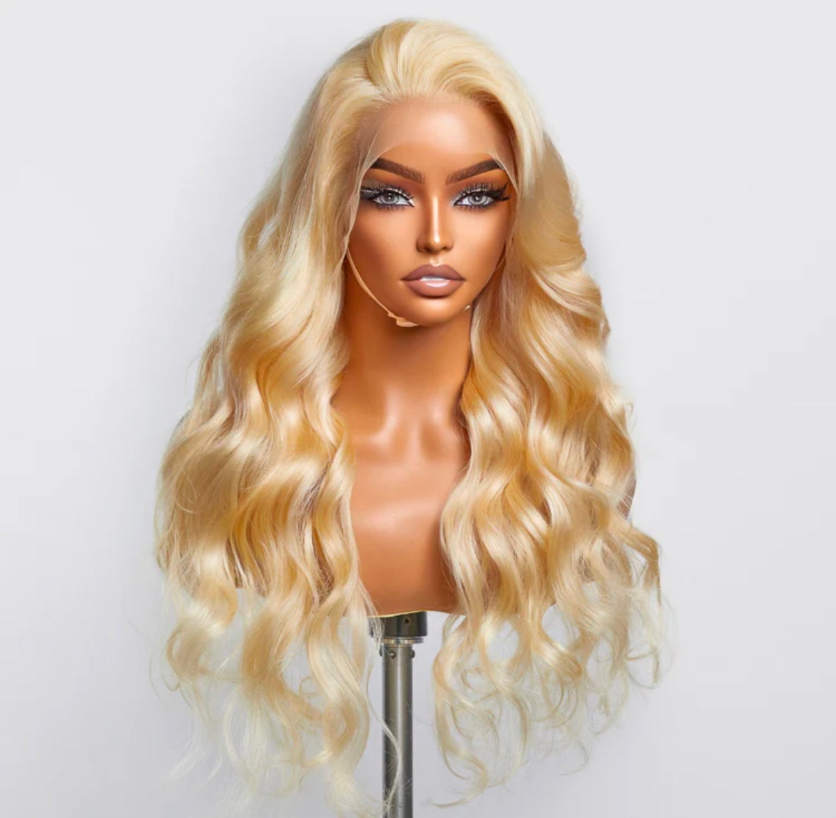 Hidden Passion Creations 16-30 Inch Pre-Plucked 13"x4" #613 Body Wave Lace Frontal Wig – 150% Density, 100% Human Hair