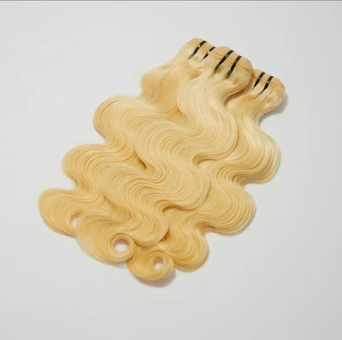 Hidden Passion Creations Body Wave Virgin Hair Bundles – #613 Blonde